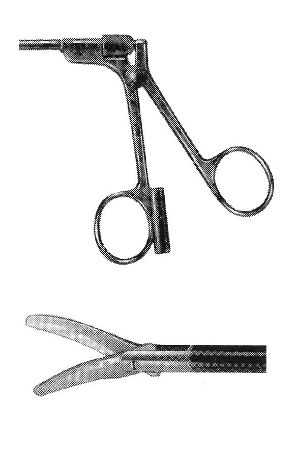 İZOLESİZ MAKAS O MODEL SAPLI  ÇAP : 5MM L:36CM